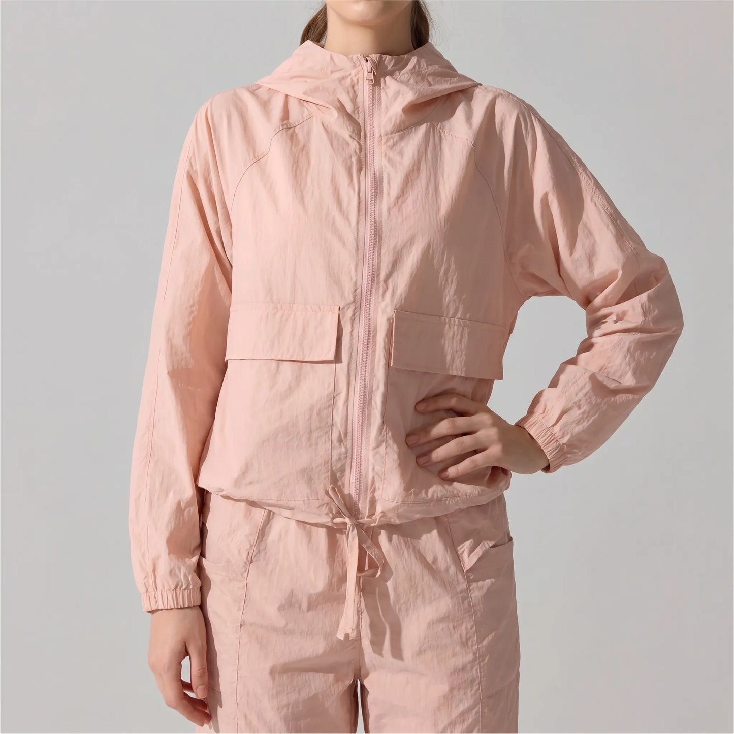 Leichte Sportjacke Damen Mit Kapuze -  Sonia