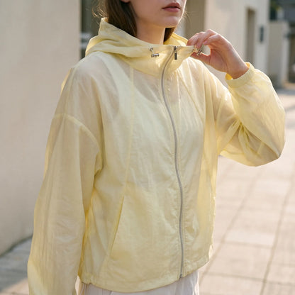 Leichter Windbreaker Damen Mit Kapuze -  Kathryn