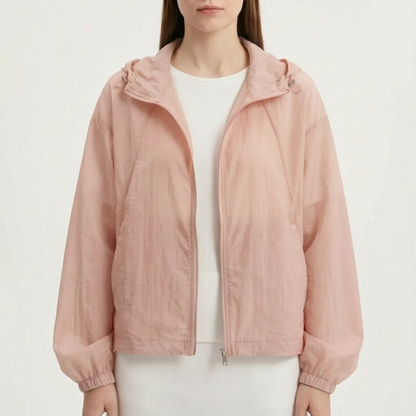 Leichter Windbreaker Damen Mit Kapuze -  Kathryn