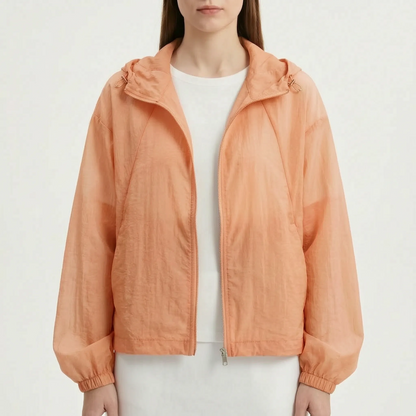 Leichter Windbreaker Damen Mit Kapuze -  Kathryn