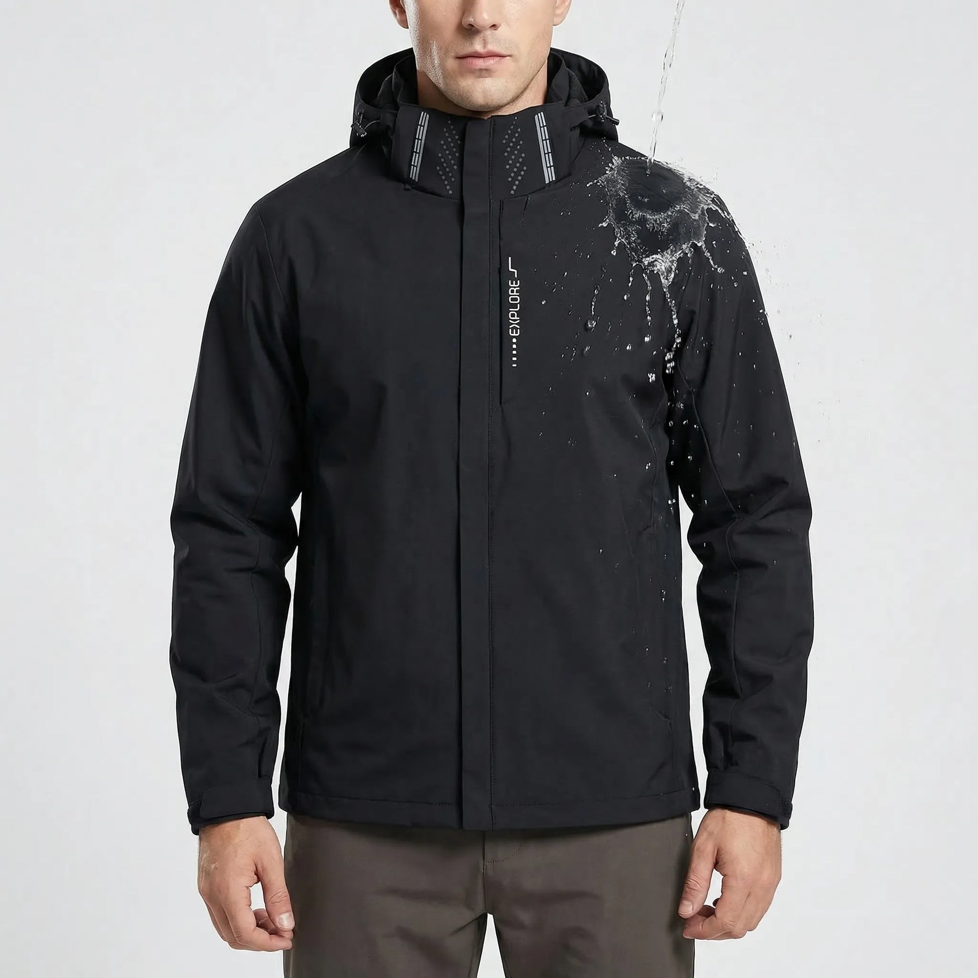 Leichter Windbreaker Mit Kapuze Für Herren -  Trailcove