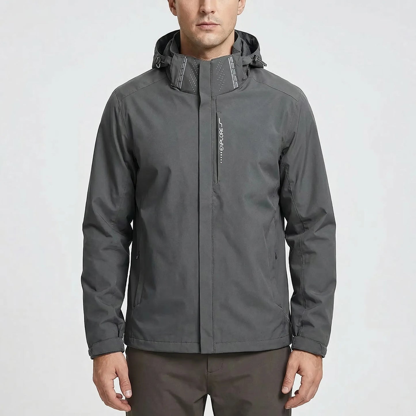Leichter Windbreaker Mit Kapuze Für Herren -  Trailcove