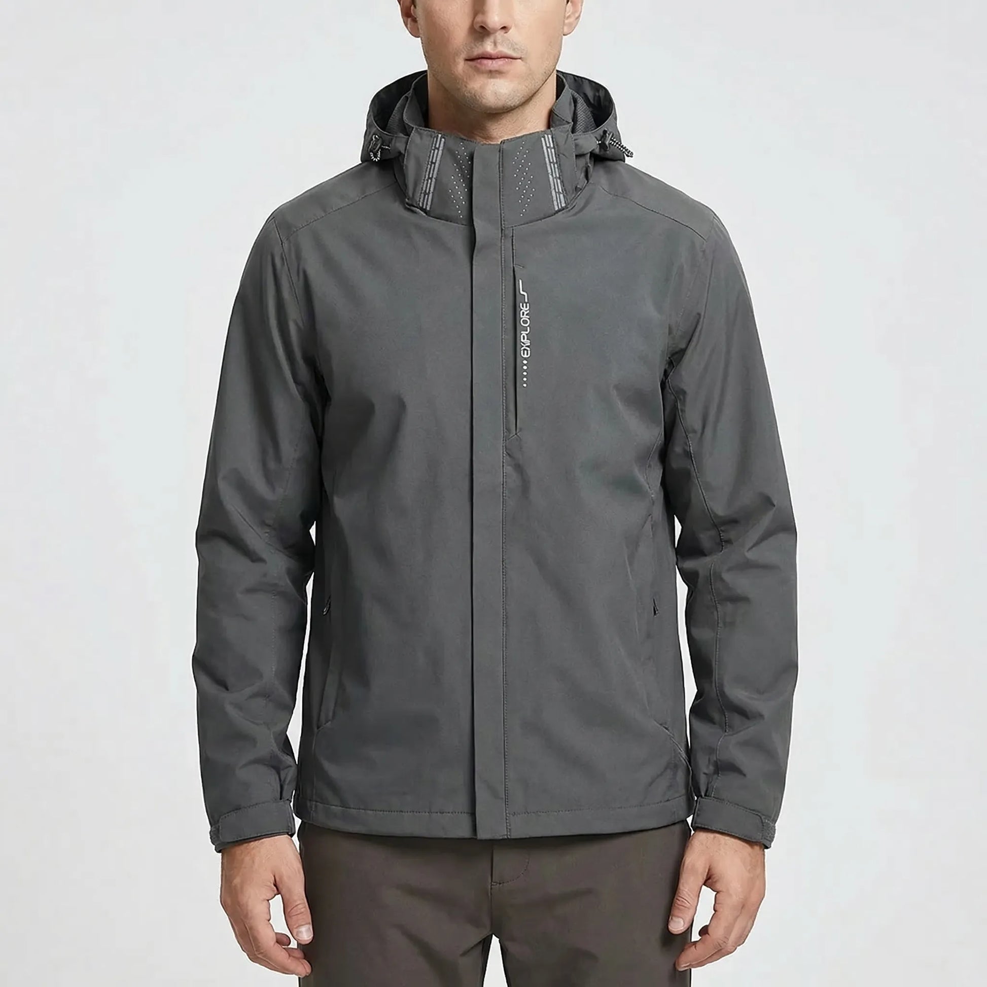 Leichter Windbreaker Mit Kapuze Für Herren -  Trailcove