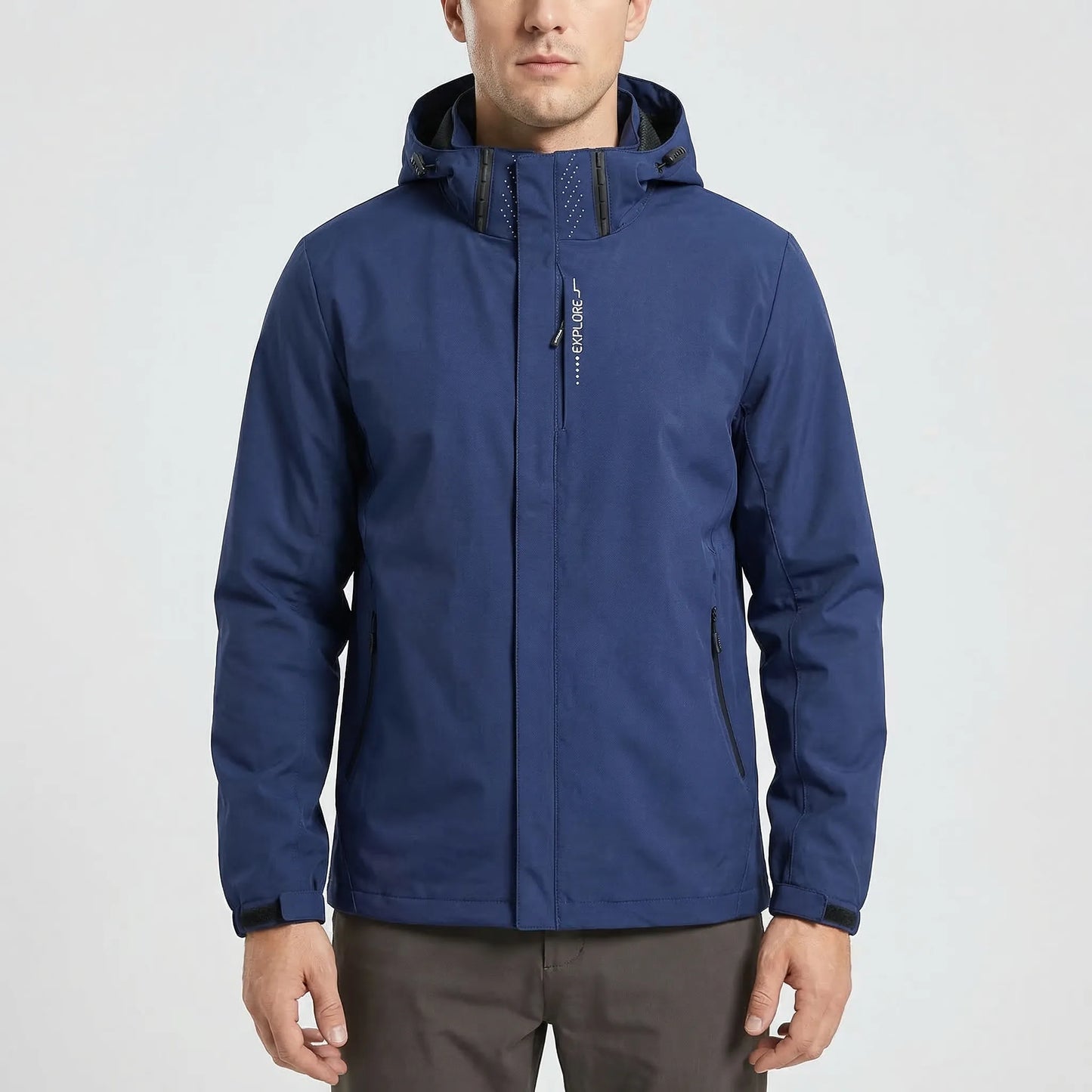 Leichter Windbreaker Mit Kapuze Für Herren -  Trailcove