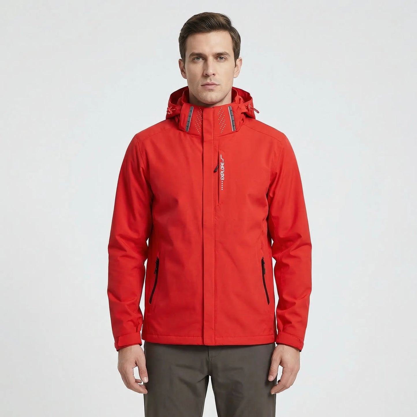 Leichter Windbreaker Mit Kapuze Für Herren -  Trailcove