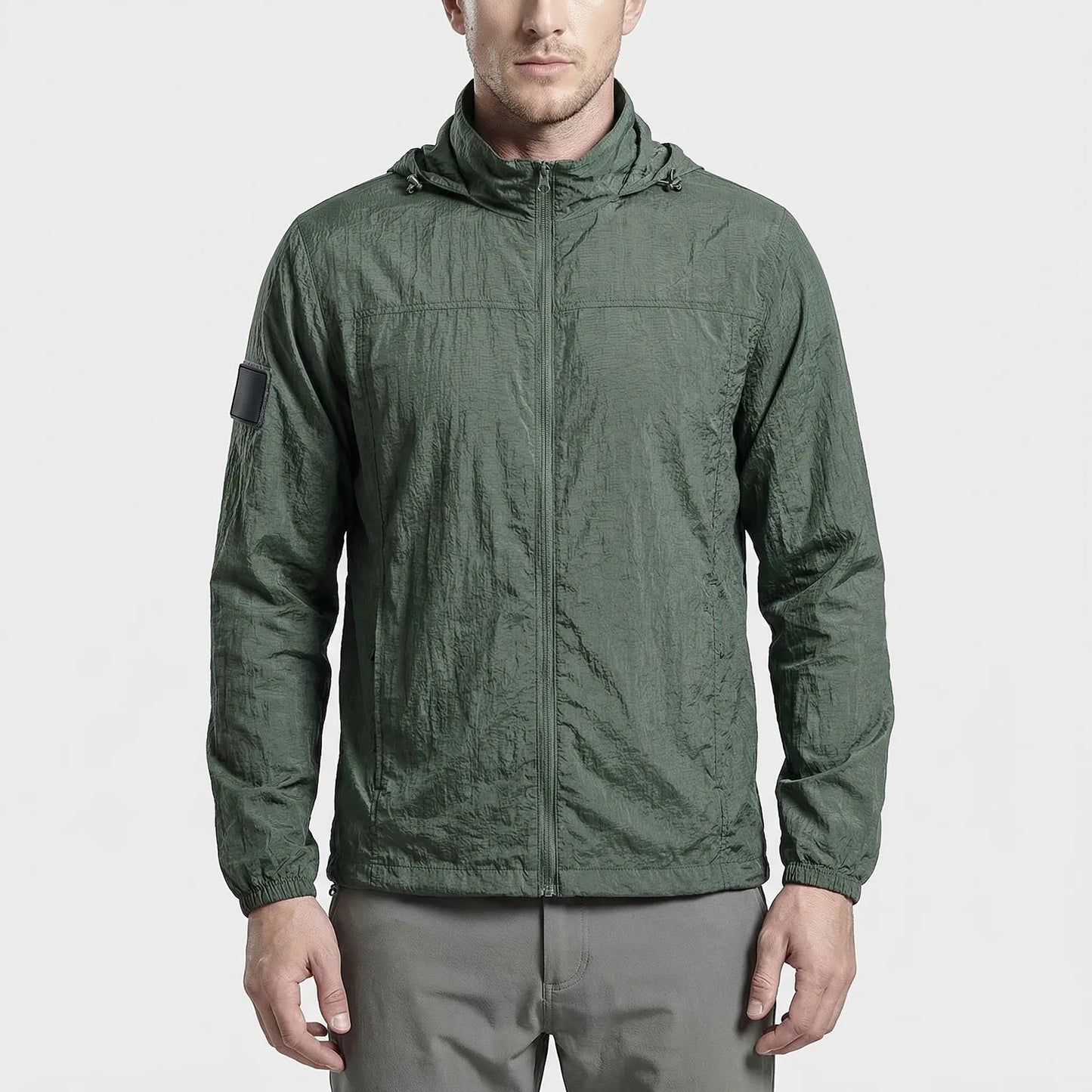 Leichter Windbreaker Mit Kapuze Im Taktischen Stil -  Velorak
