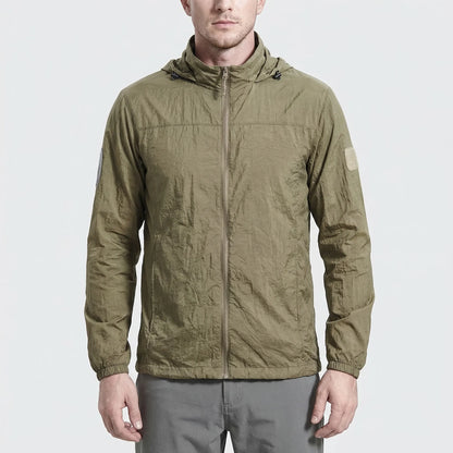 Leichter Windbreaker Mit Kapuze Im Taktischen Stil -  Velorak