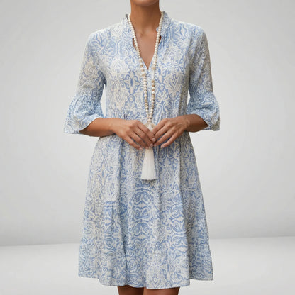 Leichtes Kurzarmkleid - Alessia