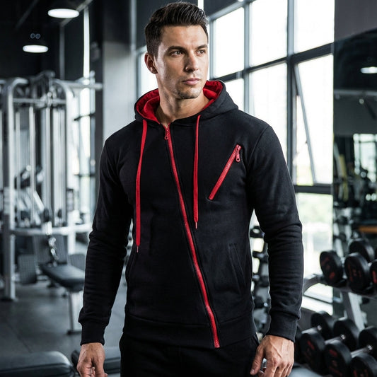 Leichtgewicht Trainingsjacke Mit Kapuze - Kenneth