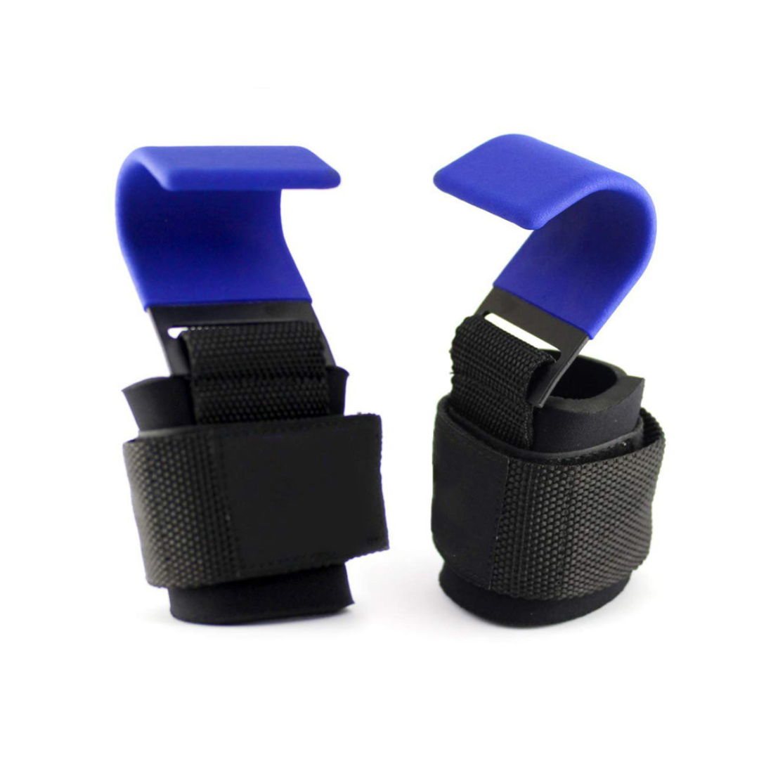 Lifting Hooks mit verstellbarem Handgelenkband - GripMax