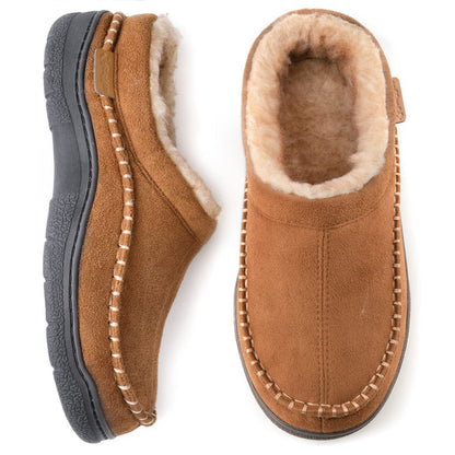Lined Men's Slipper With A Sturdy Sole - Benjamin