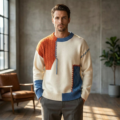 Locker Geschnittener Pullover - Jayson