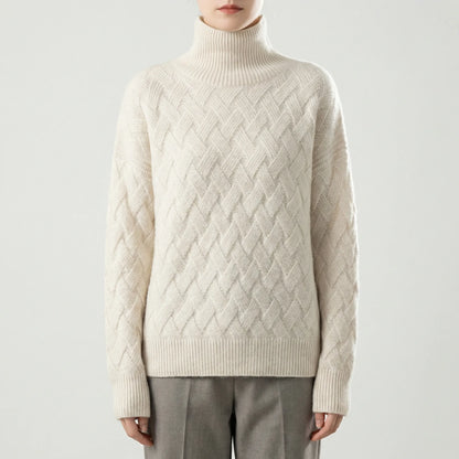 Locker Sitzender Damenpullover - Malin