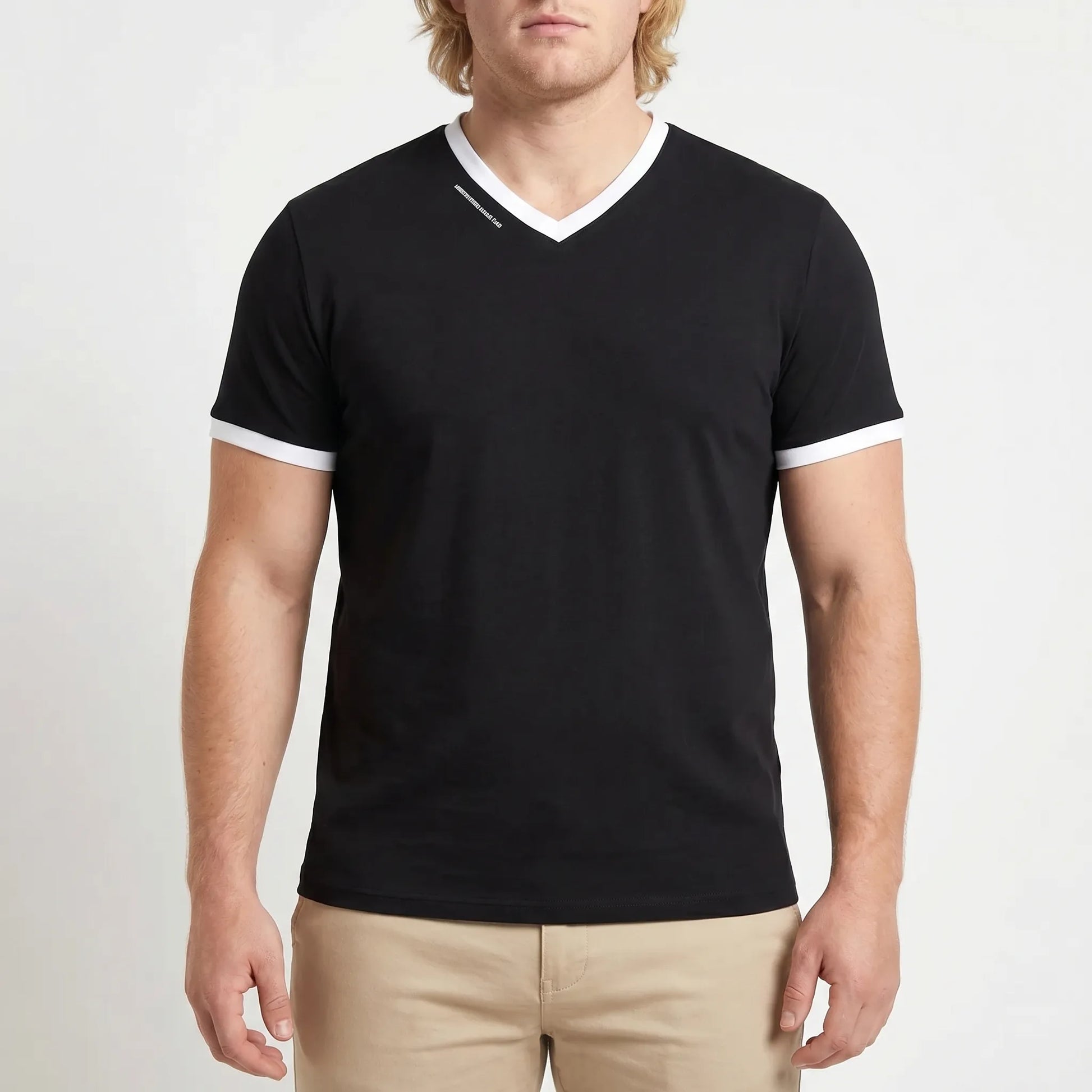 Locker geschnittenes Herren-Alltagsshirt in Übergröße - Shane