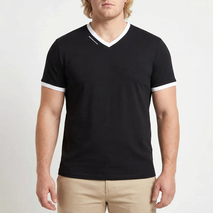 Locker geschnittenes Herren-Alltagsshirt in Übergröße - Shane
