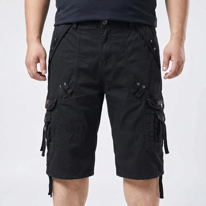 Lockere Cargohose Männer In Capri-Länge - Troy
