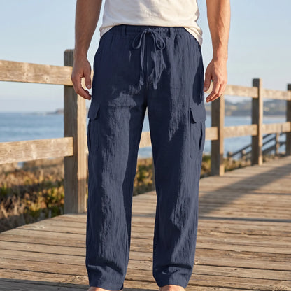 Lockere Cargohose mit geradem Bein - Otis