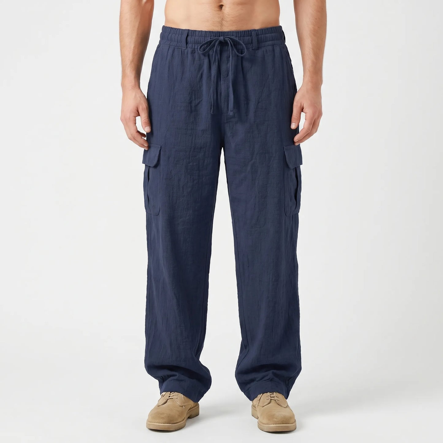 Lockere Cargohose mit geradem Bein - Otis