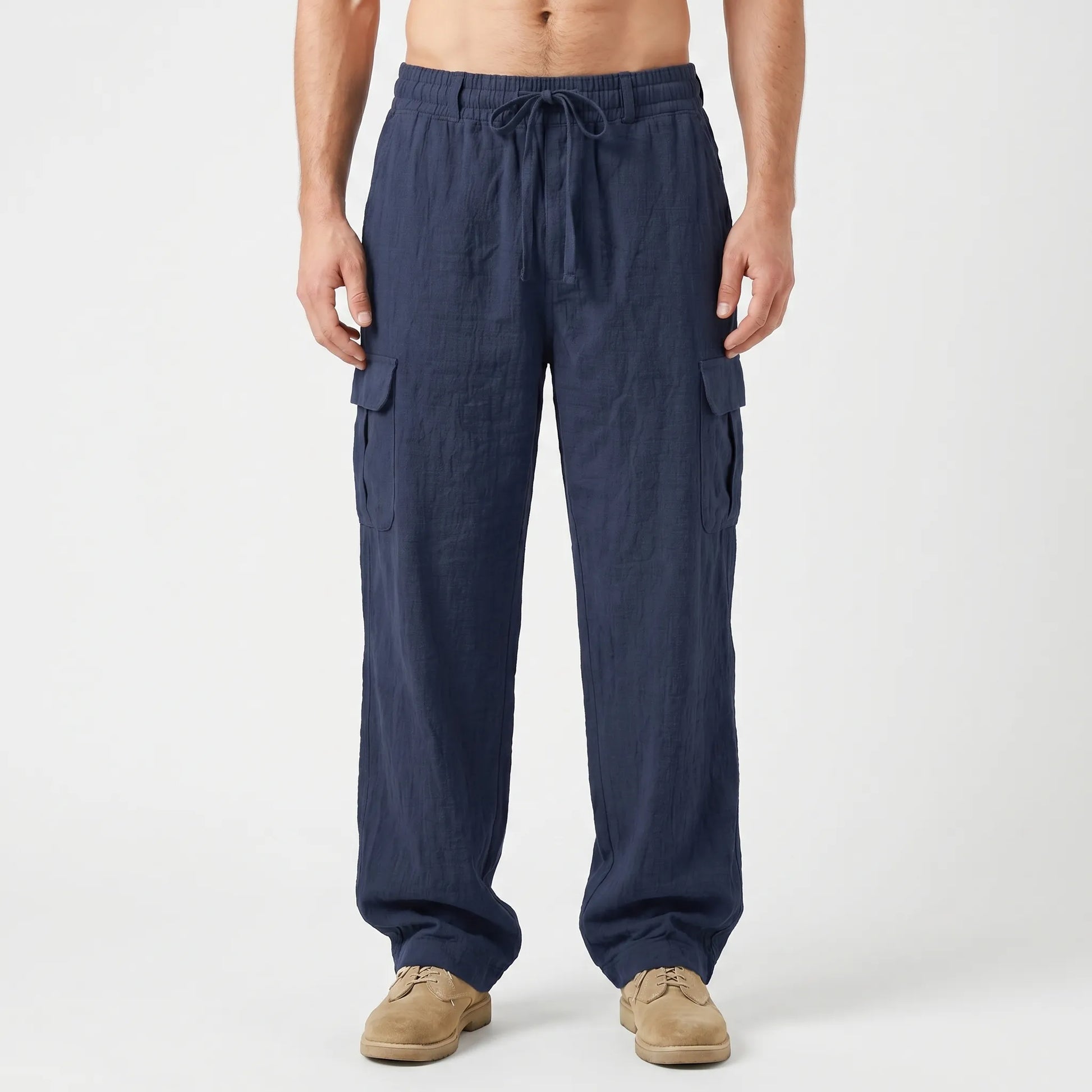 Lockere Cargohose mit geradem Bein - Otis
