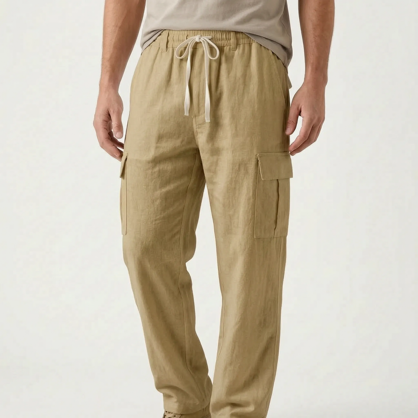 Lockere Cargohose mit geradem Bein - Otis
