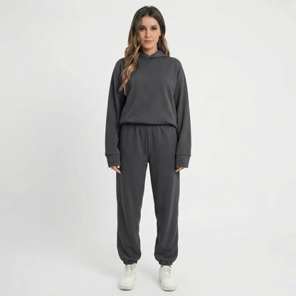 Lockeres Hoodie-Set Im Athleisure-Stil - Brandi