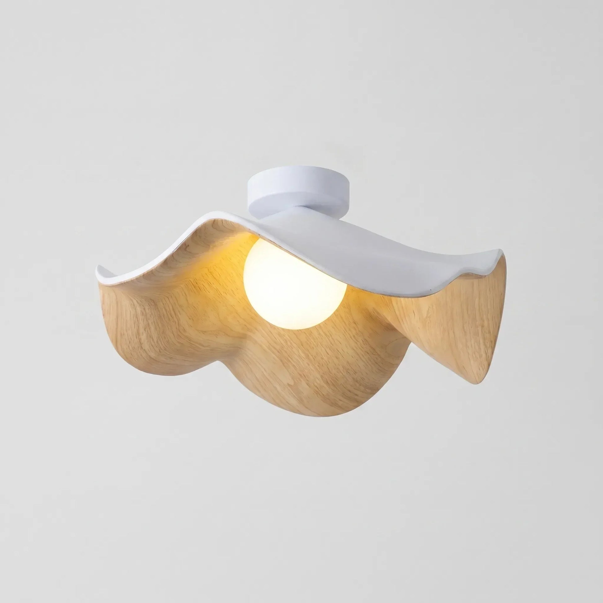 Lotus-Shaped Sculptural Ceiling Light -  Lotuseil
