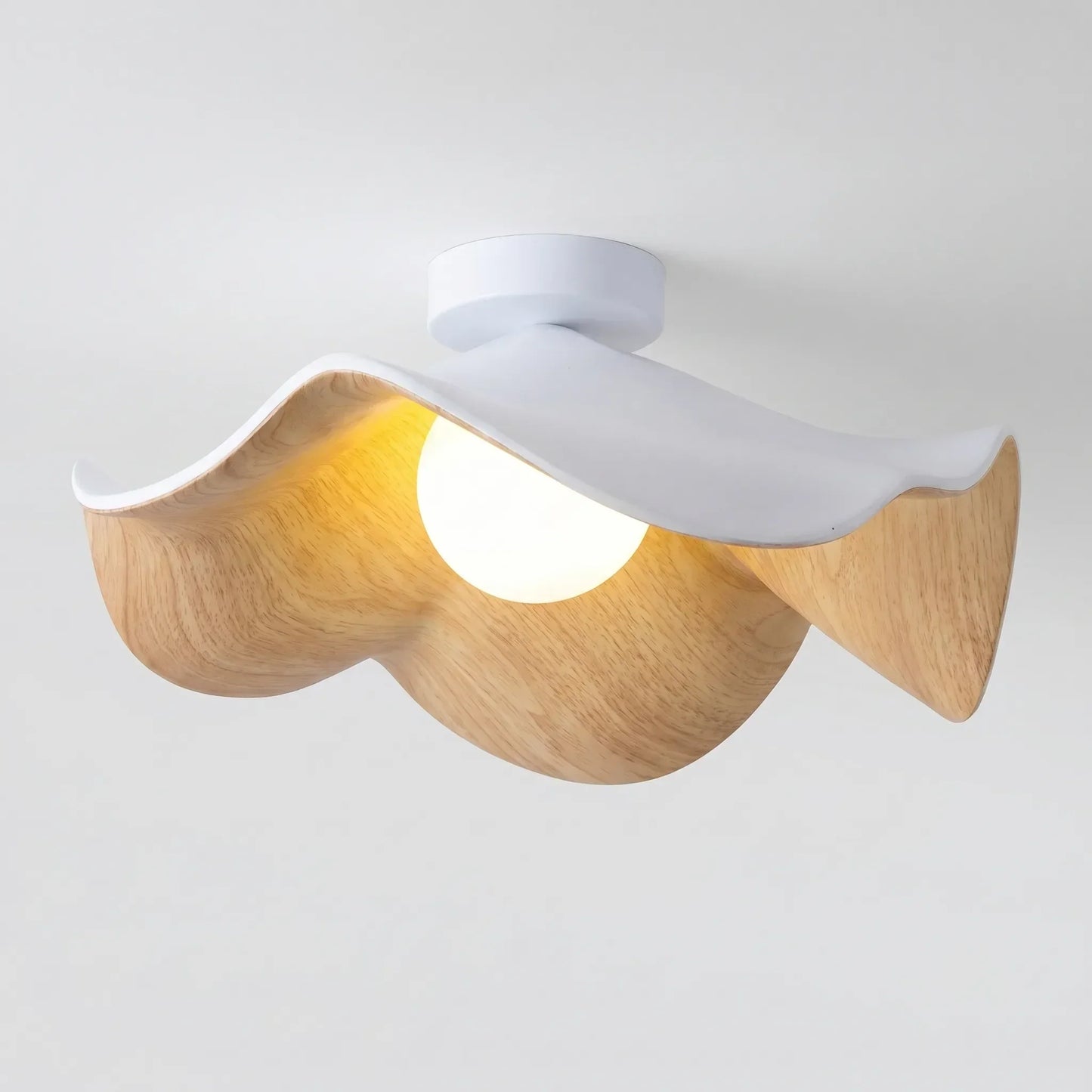 Lotus-Shaped Sculptural Ceiling Light -  Lotuseil