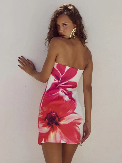 Mini-Sommerkleid mit Blumenmuster – Amélie