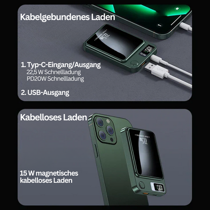 Magnetische Drahtlose Powerbank - MagCharge Mini
