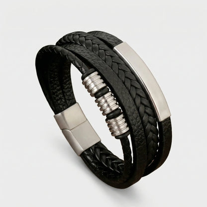 Mehrlagiges Geflochtenes Armband Im Vintage-Stil - Seth