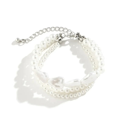 Mehrschichtiges Perlenarmband - DreamShimmer