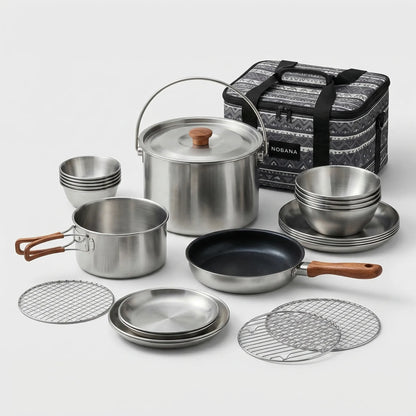 Mehrteiliges Outdoor-Kochset -  Campori
