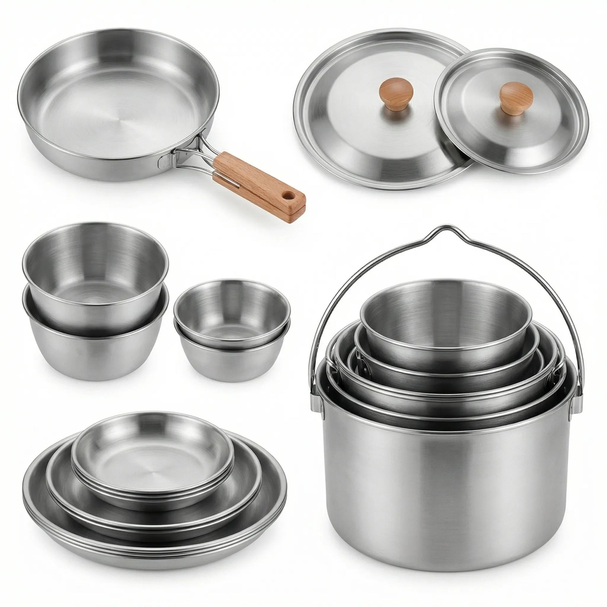 Mehrteiliges Outdoor-Kochset -  Campori