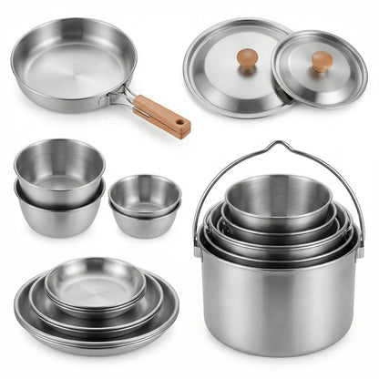 Mehrteiliges Outdoor-Kochset -  Campori