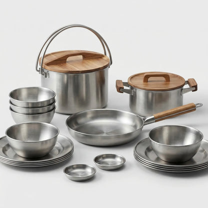 Mehrteiliges Outdoor-Kochset -  Campori