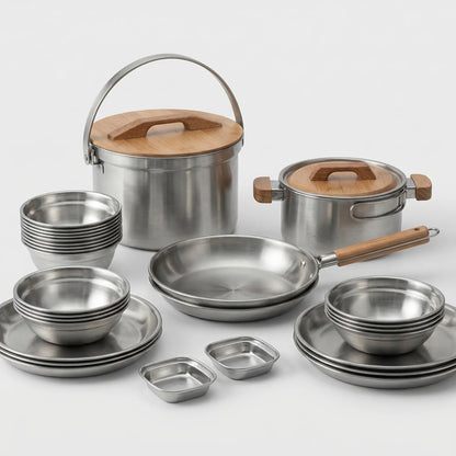 Mehrteiliges Outdoor-Kochset -  Campori