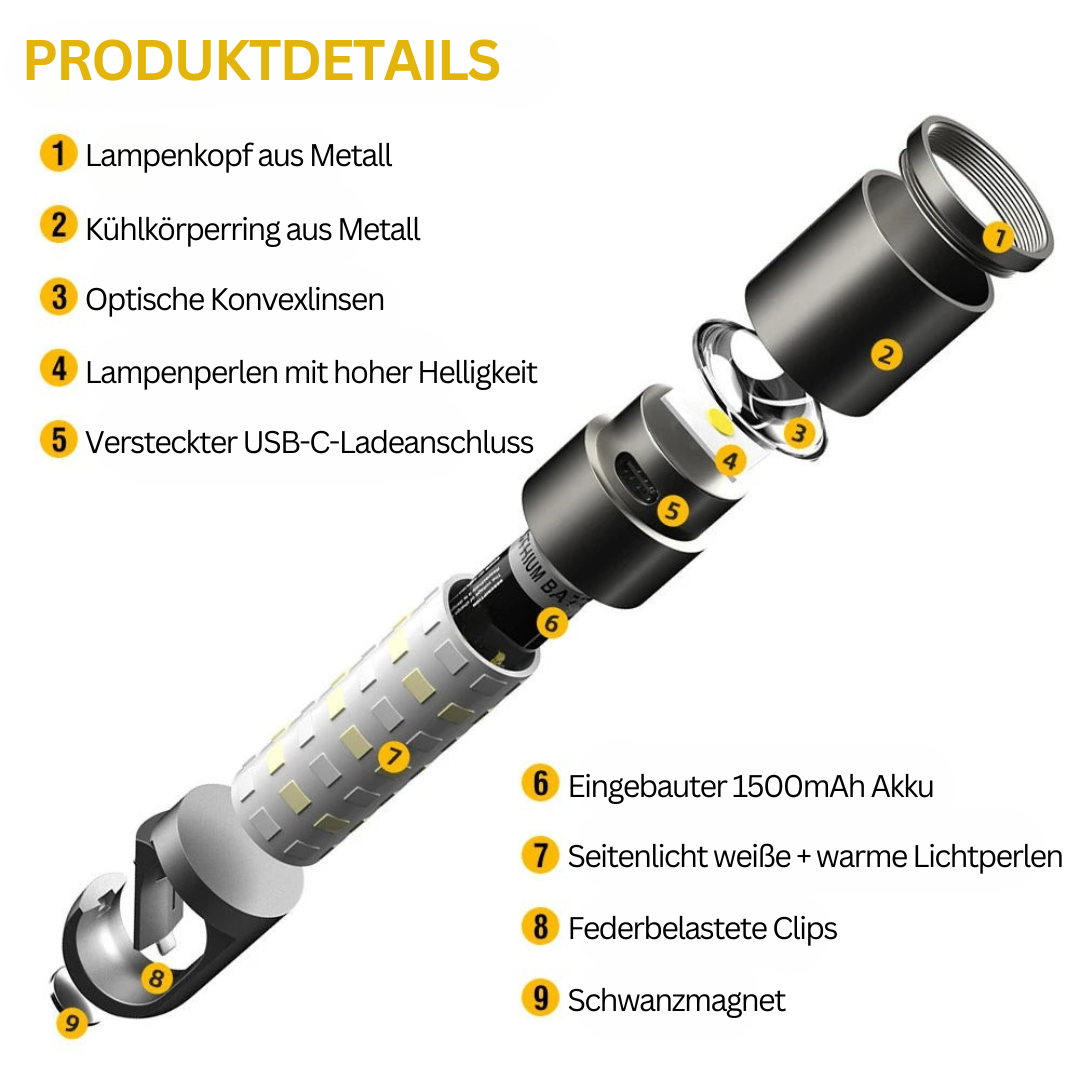 LED-Taschenlampe – MeteorLite