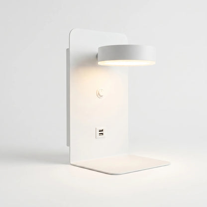 Minimalist LED Wall Light With USB Port -  Lumivex