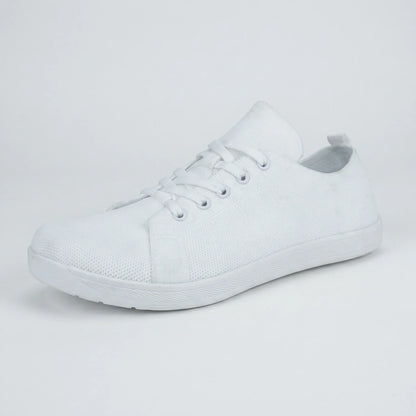 Minimalistische Barefoot Sneaker Met Vlakke Zool - Clark