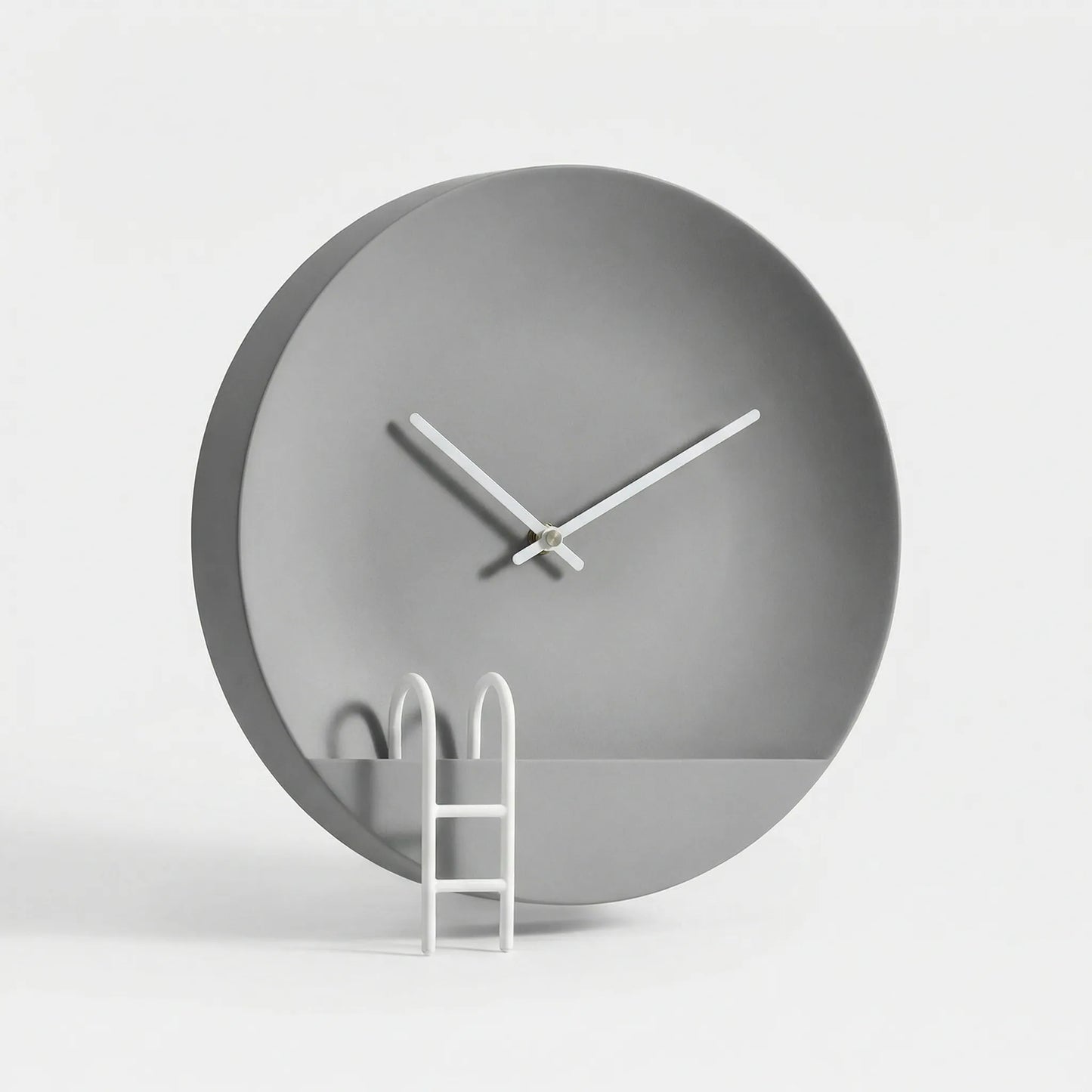 Minimalistische Runde Wanduhr - Poolora