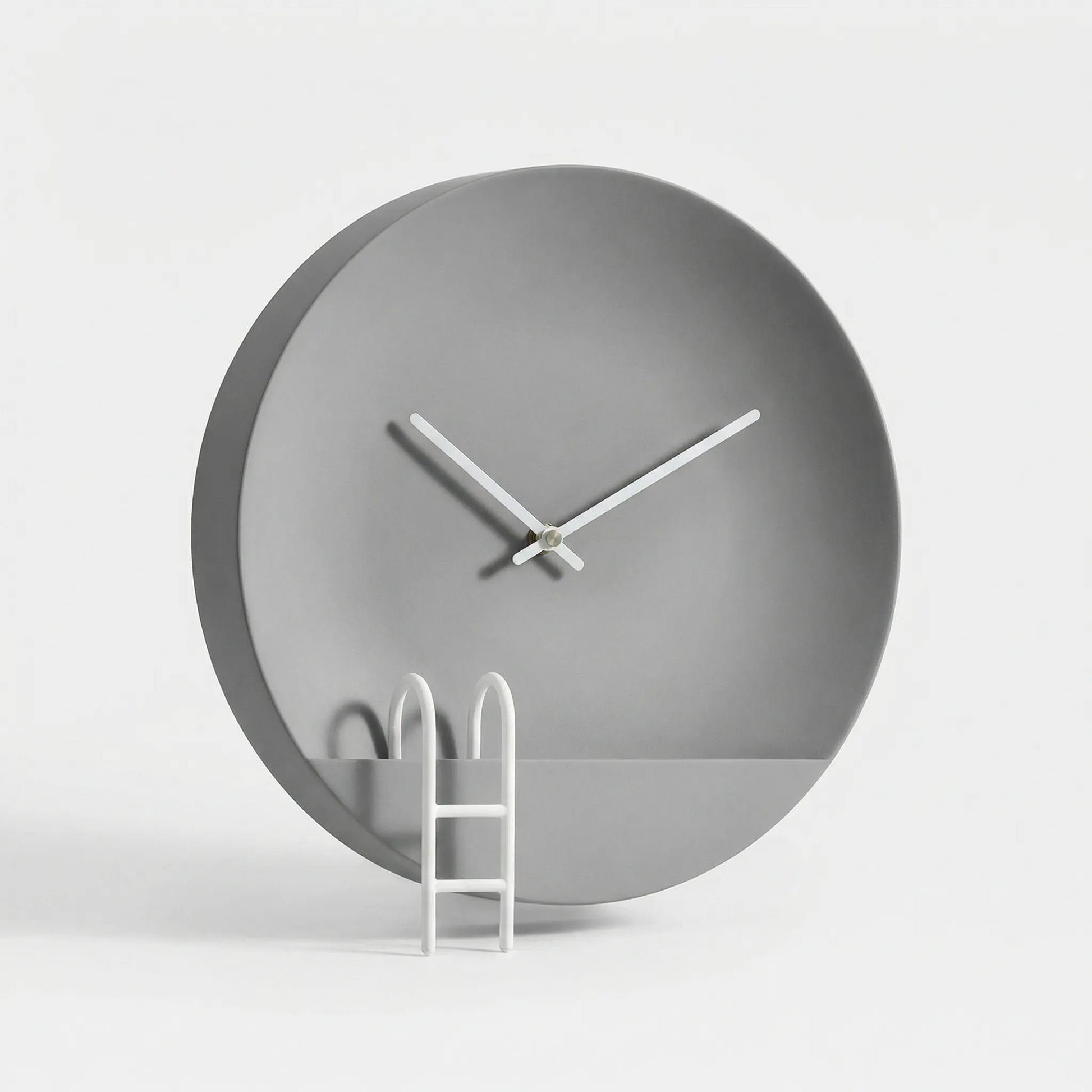Minimalistische Runde Wanduhr - Poolora
