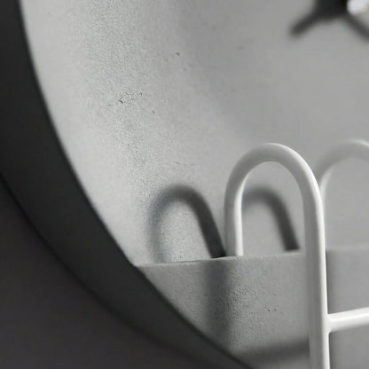 Minimalistische Runde Wanduhr - Poolora