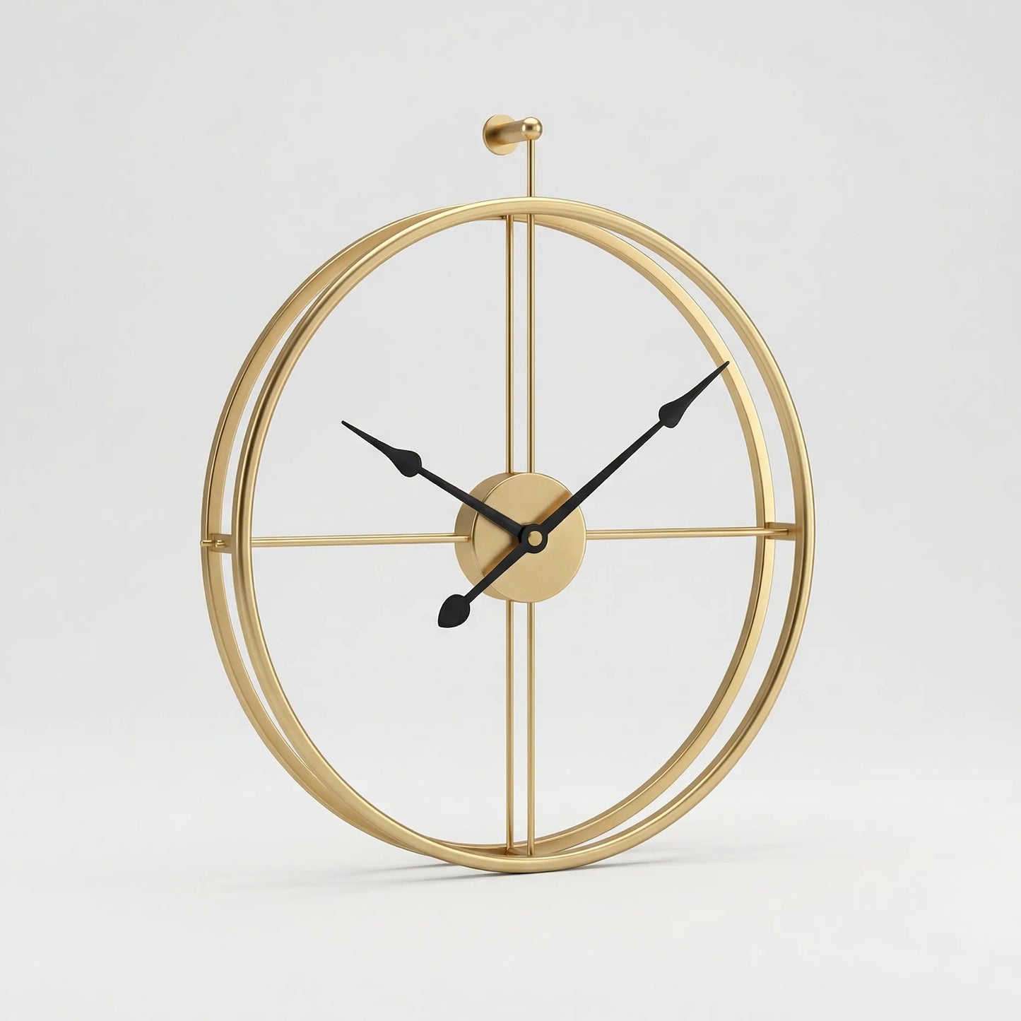 Minimalistische Runde Wanduhr - Skandara