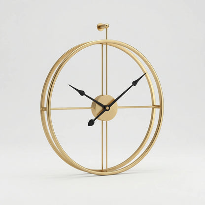 Minimalistische Runde Wanduhr - Skandara