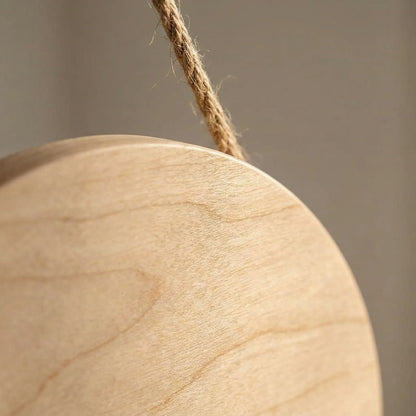 Minimalistische Runde Wanduhr - TimberaClock