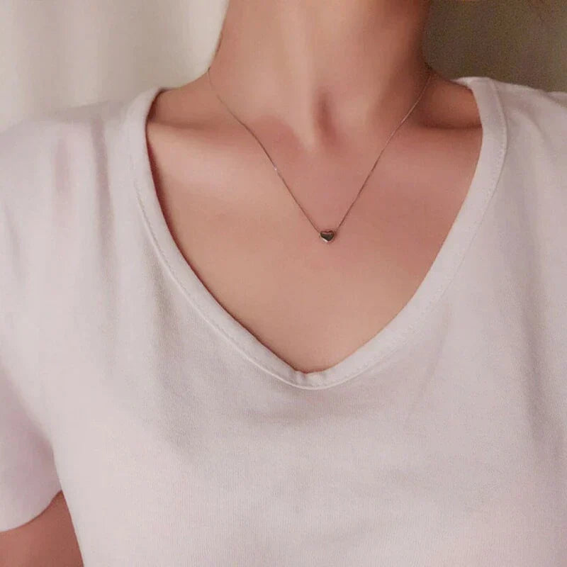Minimalistische Silberkette - SilverHeart