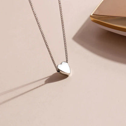 Minimalistische Silberkette - SilverHeart