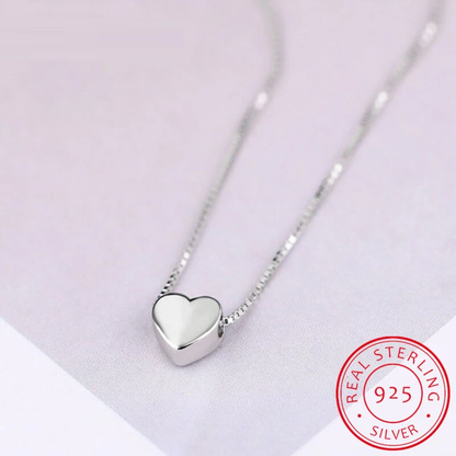 Minimalistische Silberkette - SilverHeart