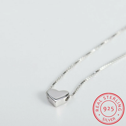 Minimalistische Silberkette - SilverHeart