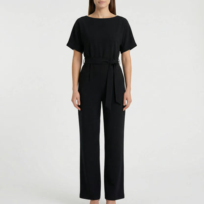 Minimalistischer Jumpsuit Mit Weitem Bein - Lavinia